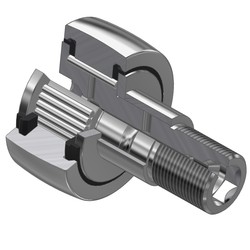 Stud type track rollers KRVE-PP