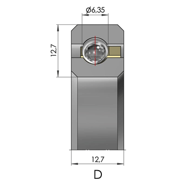 Thin section bearing - CSCD