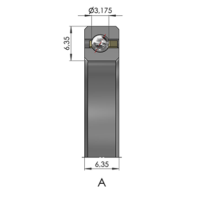Thin section bearing - CSEA