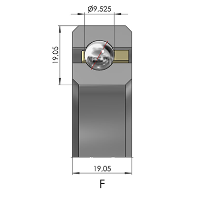 Thin section bearing - CSEF