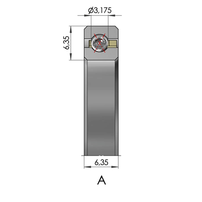 Thin section bearing - CSXA