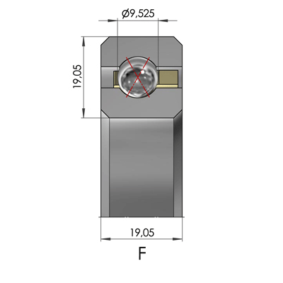 Thin section bearing serie CSXF
