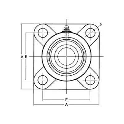 Flanschlager HCF 300