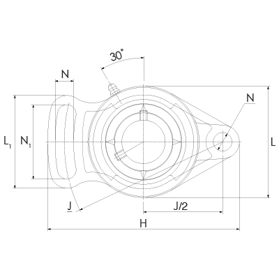 Flanschlager UCFA 200