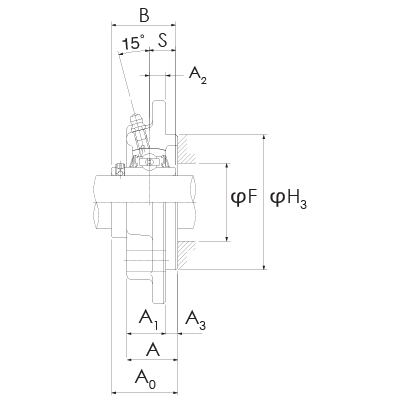 Flanschlager UCFC 200