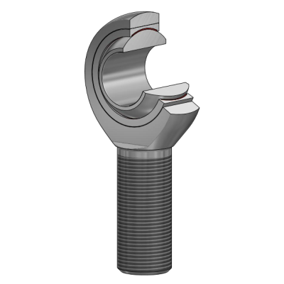 Radial-Gelenkkopf GAKR..PW Rechtsgewinde, Außen