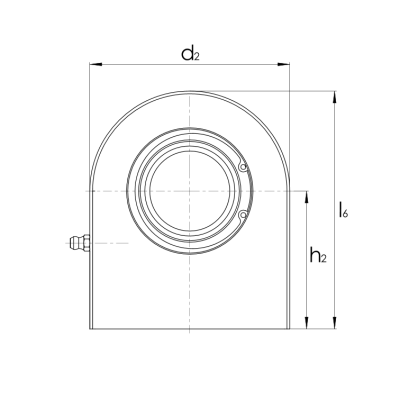 Hydraulik-Gelenkkopf GF..DO