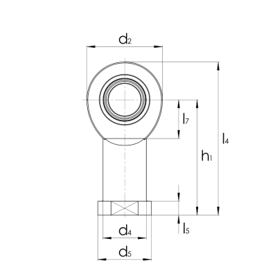 Radial-Gelenkkopf GIR..UK