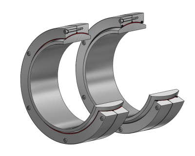 Radial spherical plain bearing GE..DW, wartungsfrei