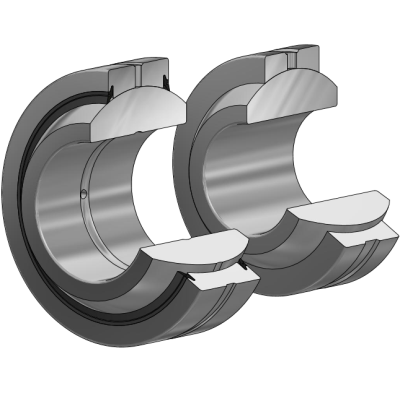 Radial spherical plain bearing GE..FO, wartungspflichtig