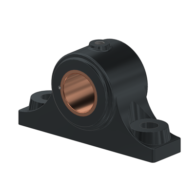 Plain bearing housing