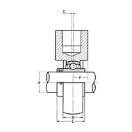 Hängelagereinheit UCHA