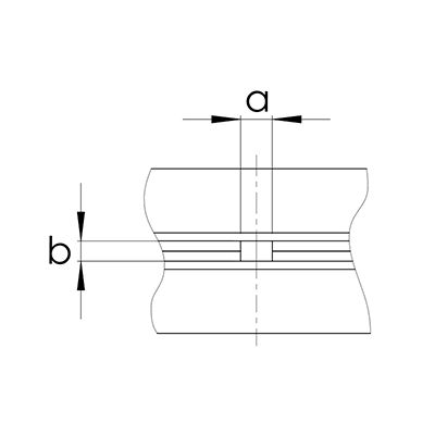 Crossed roller bearing RE