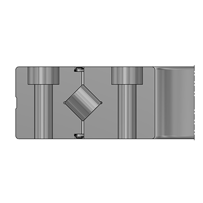 Crossed roller bearing RU