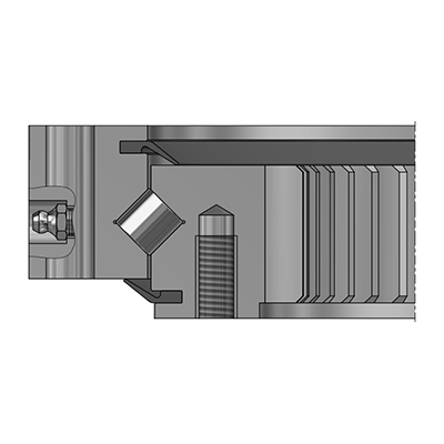 Crossed roller bearing XSI
