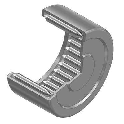 Drawn cup needle roller bearings closed ended DLF