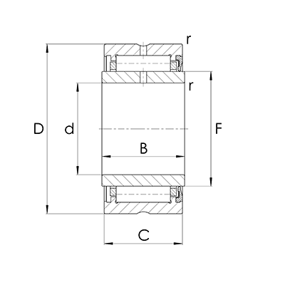Nadellager RNA49-RSR