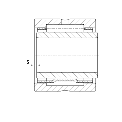 Nadellager NKIS schwere Reihe
