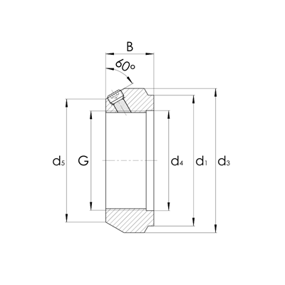 Precision groove lock nut KMT