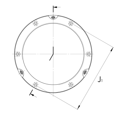 Precision groove lock nut KMTA