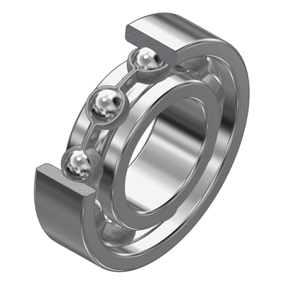 Radial-Rillenkugellager 618, ISO Maßreihe 8