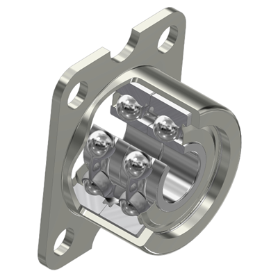Angular contact ball bearing unit ZKLR