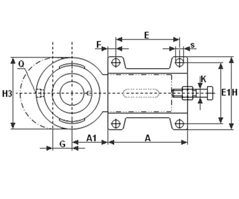Spanngehäuseeinheit Phuse
