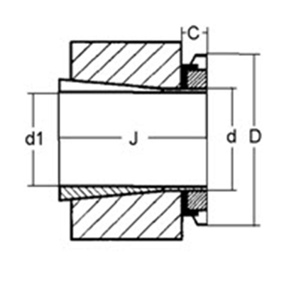 Adapter sleeve H3900