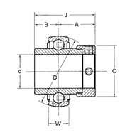 Insert bearing HC 200