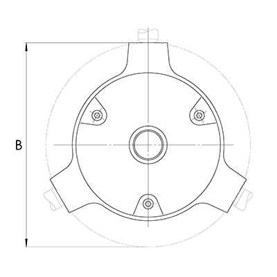 Strebenlagergehäuse SBL