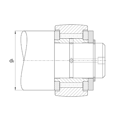 NATV Mantelfläche: ballig