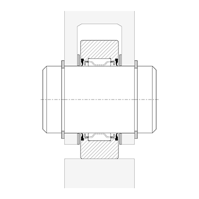 RNA22..-X-2RS Mantelfläche: zylindrisch