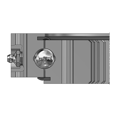 Four-point contact bearing VI