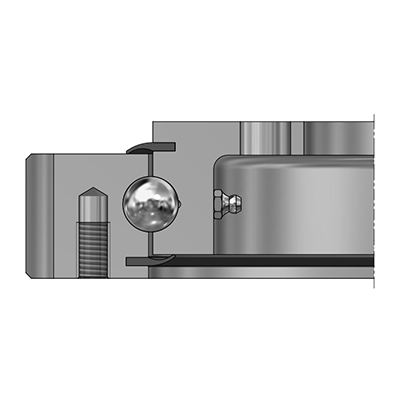 Four-point contact Slewing bearing VLA 20