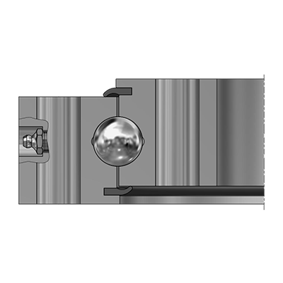 Four-point contact slewing bearing VSU 25*