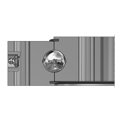 Four-point contact bearing VU