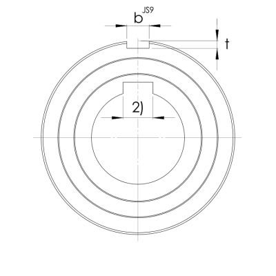 Roller bearing freewheel CSK-PP