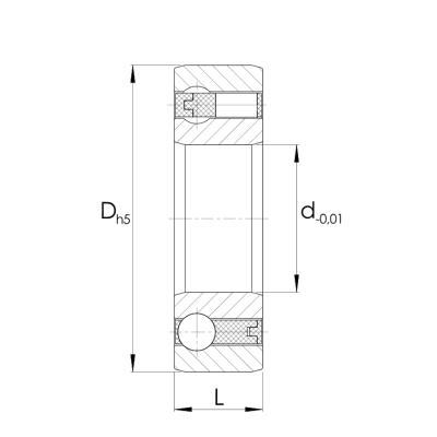 Roller bearing freewheel CSK