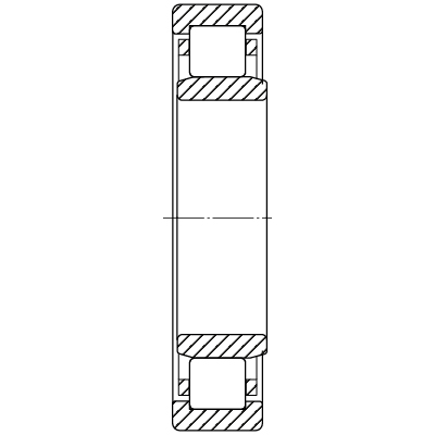 Cylindrical roller bearing series NU