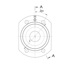 Axial-Schrägkugellager, dreireihig - DKLFA2080-2RS, Produktbild-3