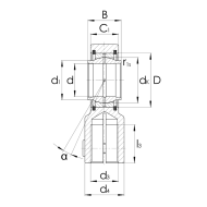 Hydraulik-Gelenkkopf GIHNRK..LDO nach DIN 24338 ISO 6982