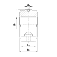 Gleitlagergehäuse DIN504 Form B ohne Buchse Gleitlagergehäuse DIN504 Form B ohne Buchse