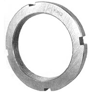 Nuten Wellenmutter nach ISO 2982-2 bzw. DIN 981 / DIN 5406