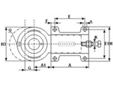 Spanngehäuseeinheit Phuse - Premiumfabrikat HFH aus eigener Herstellung als Alternative zu INA/SKF/FAG