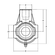 Spannkopflager SPK - Premiumfabrikat HFH aus eigener Herstellung als Alternative zu INA/SKF/FAG